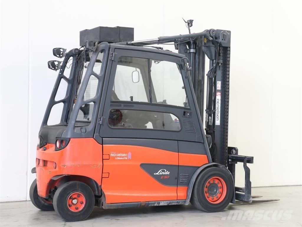 Linde E50HL/388 Elektrikli forkliftler