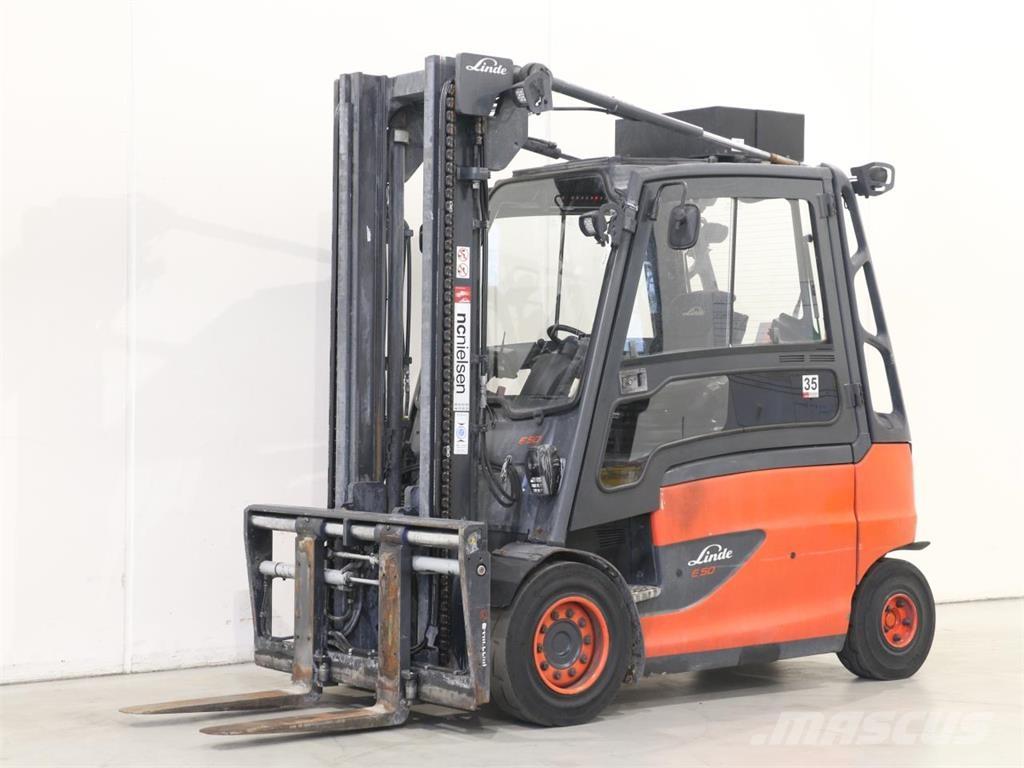 Linde E50HL/388 Elektrikli forkliftler