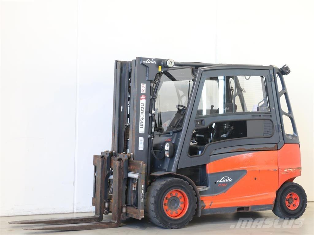 Linde E50L/388 Elektrikli forkliftler