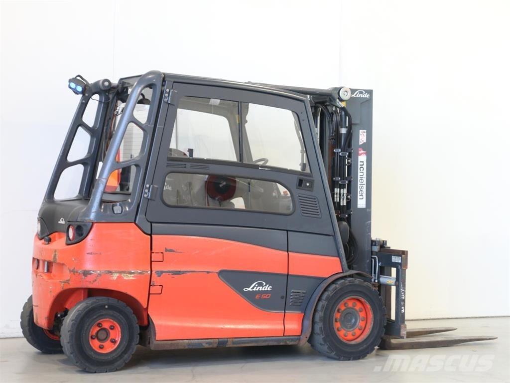 Linde E50L/388 Elektrikli forkliftler