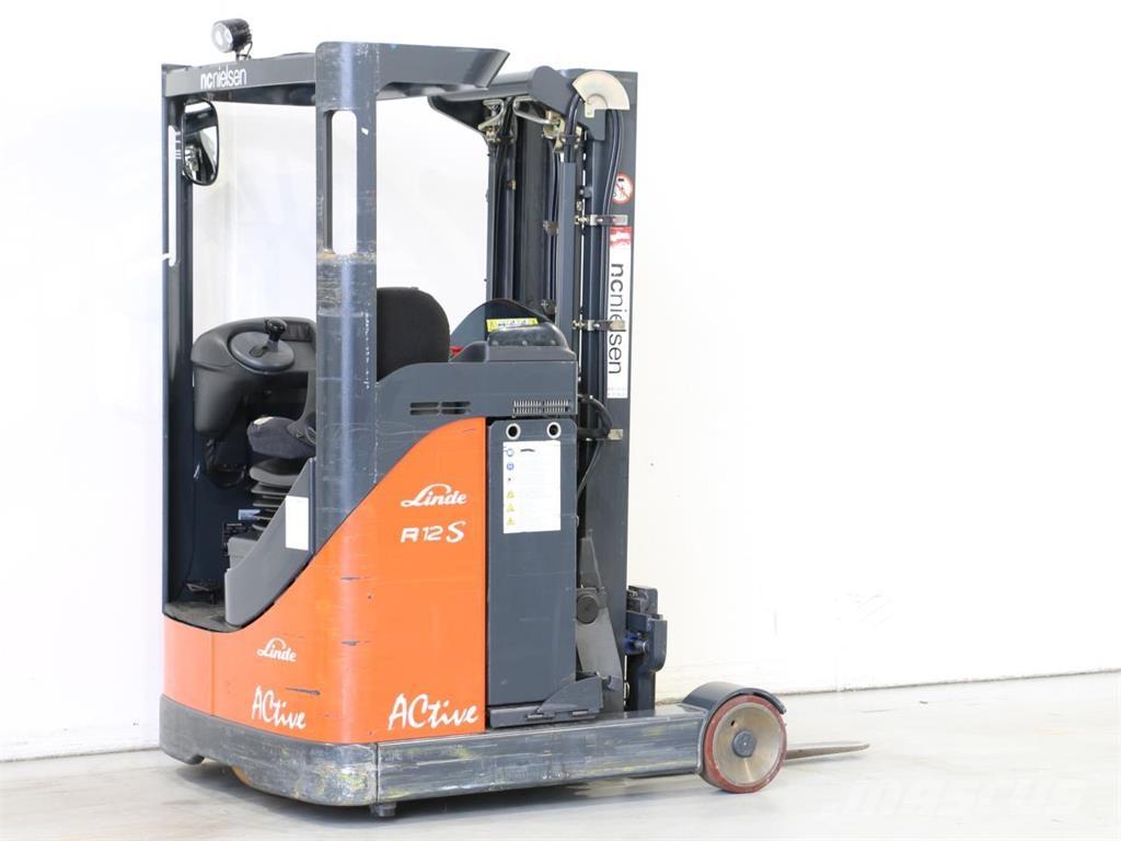 Linde R12C/115 Reach truck - depo içi istif araçları