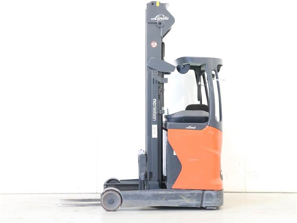 Linde R14-01/1120 Reach truck - depo içi istif araçları