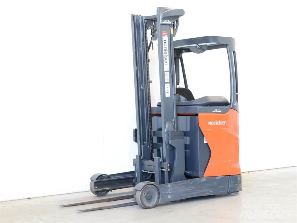 Linde R14B/1120        Reach truck - depo içi istif araçları