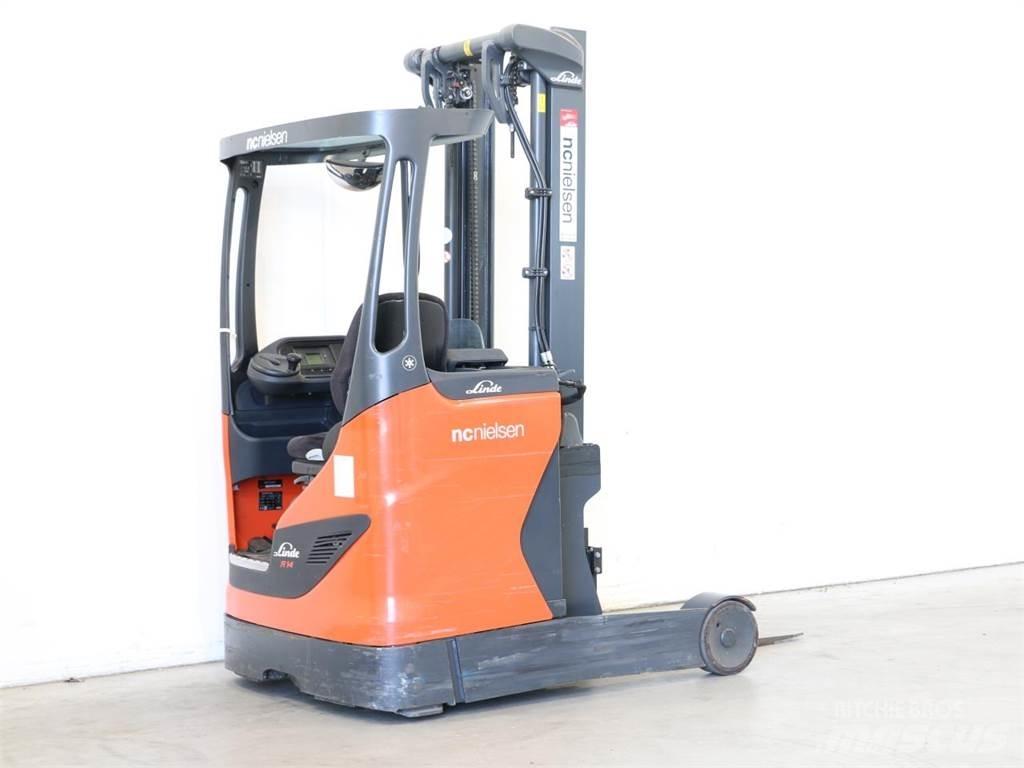Linde R14B/1120        Reach truck - depo içi istif araçları