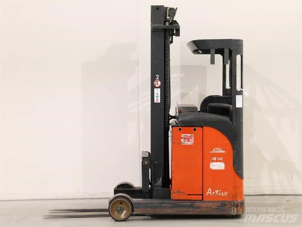 Linde R14C/115 Reach truck - depo içi istif araçları