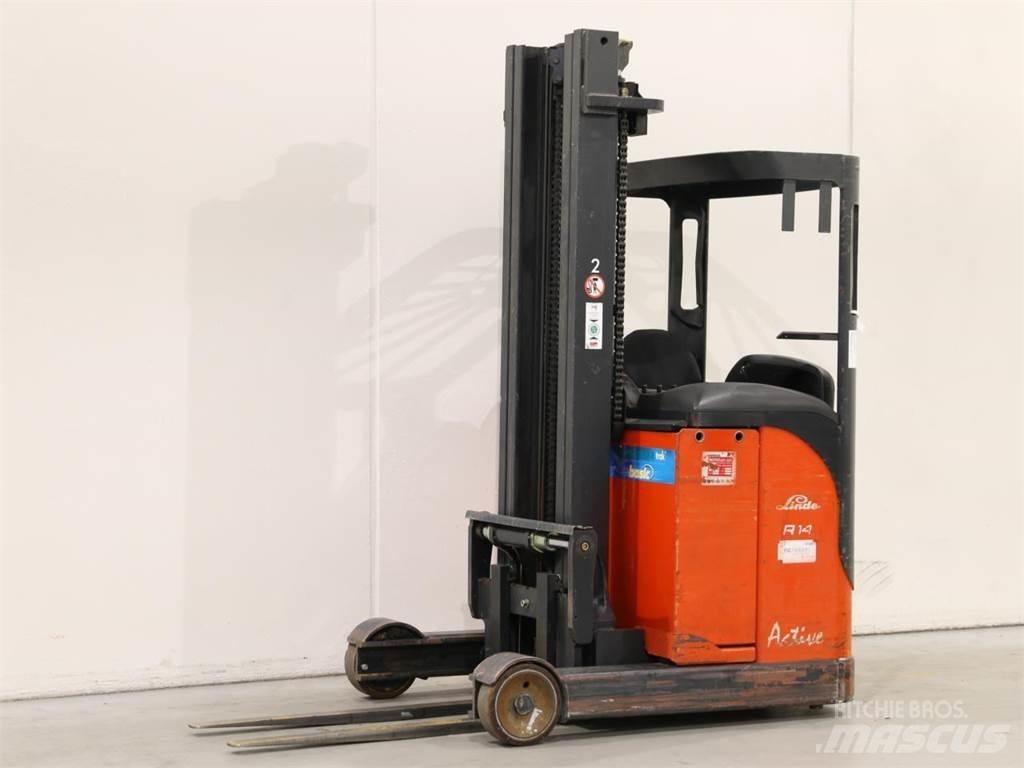 Linde R14C/115 Reach truck - depo içi istif araçları