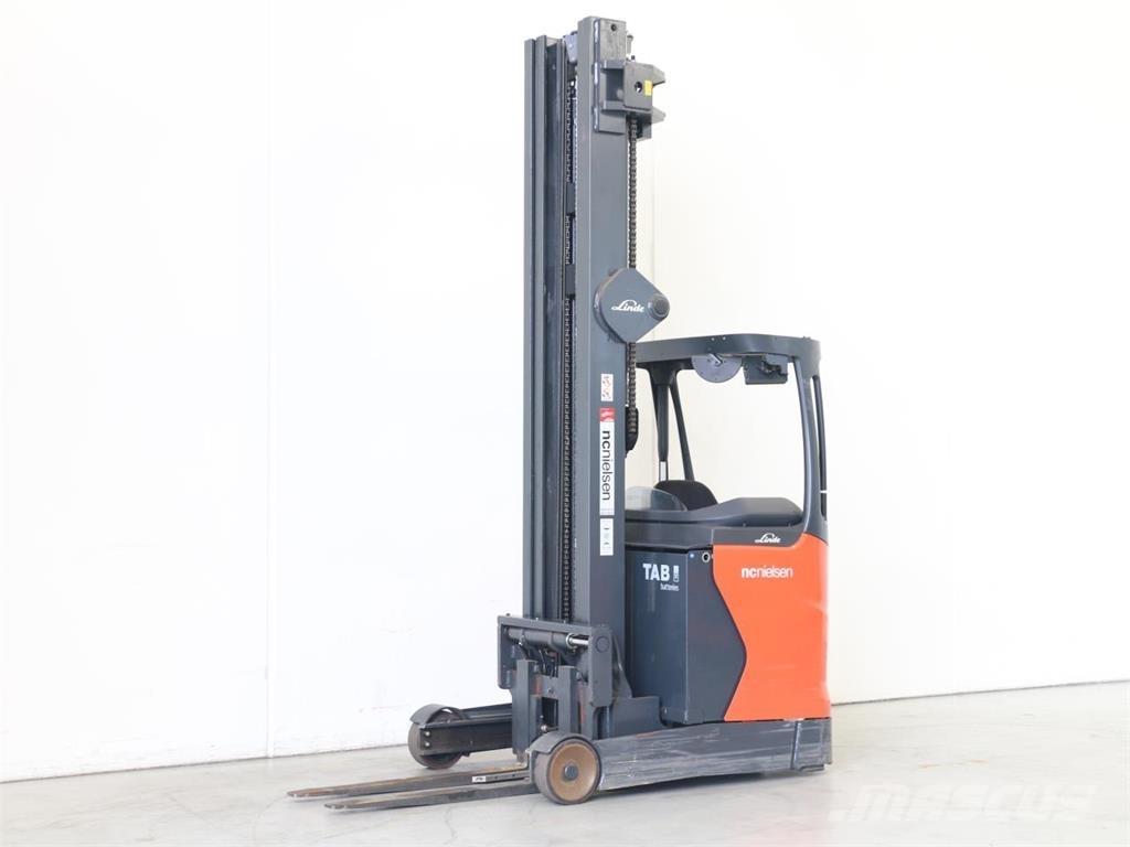 Linde R14HD/1120       Reach truck - depo içi istif araçları