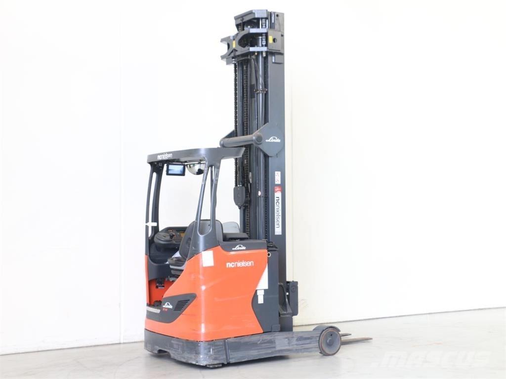 Linde R14HD/1120       Reach truck - depo içi istif araçları