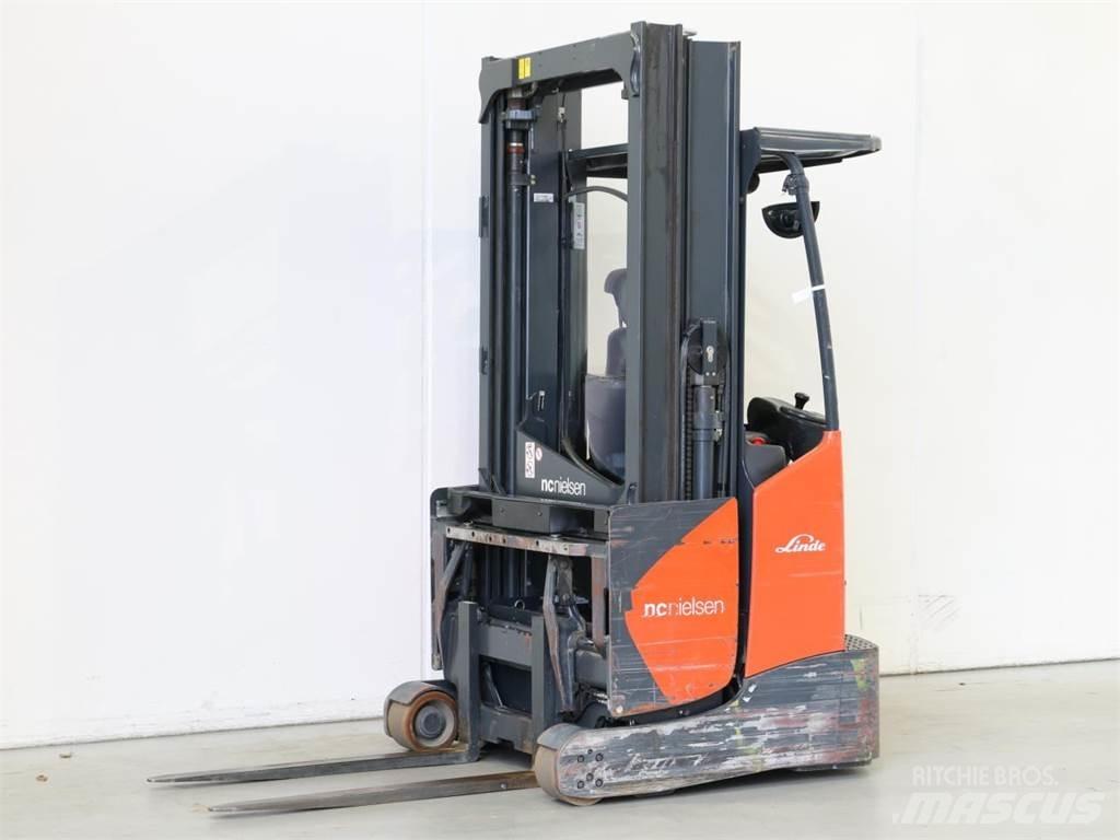 Linde R14X/116 Reach truck - depo içi istif araçları