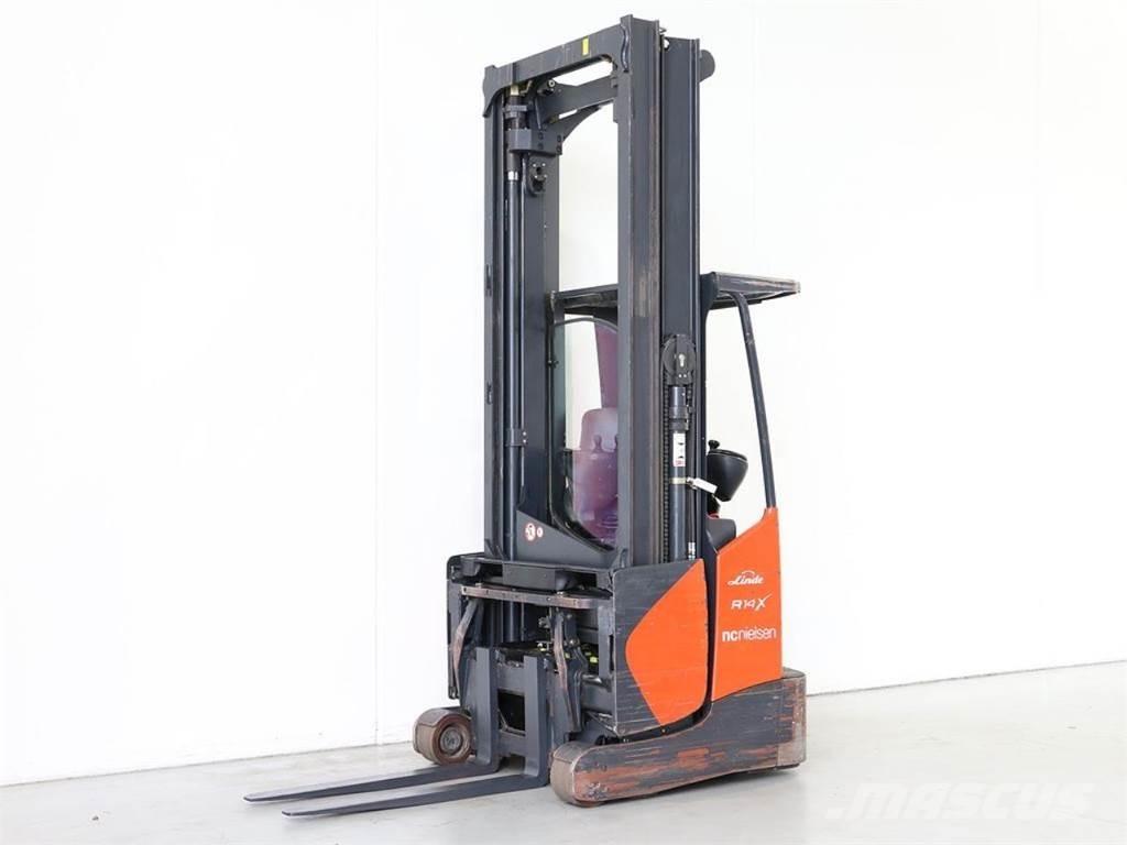 Linde R14X/116-02 Reach truck - depo içi istif araçları