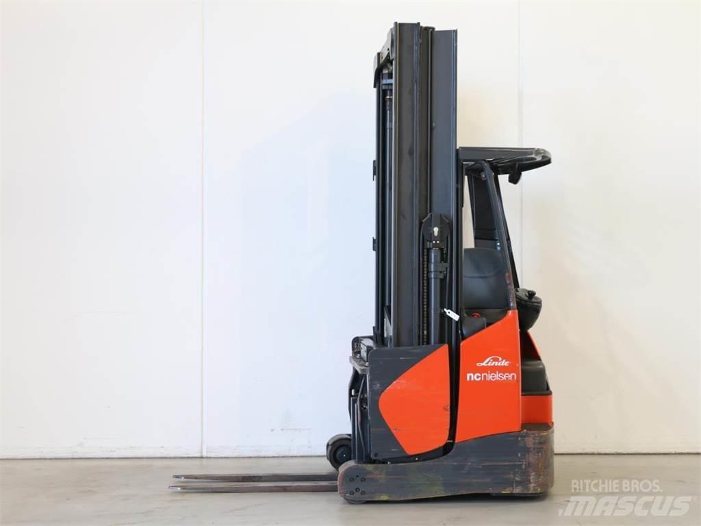 Linde R14X/116-03 Reach truck - depo içi istif araçları