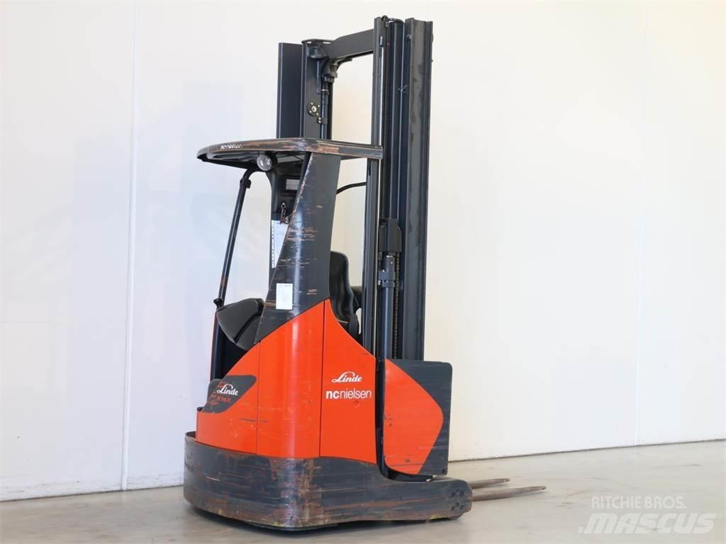 Linde R14X/116-03 Reach truck - depo içi istif araçları