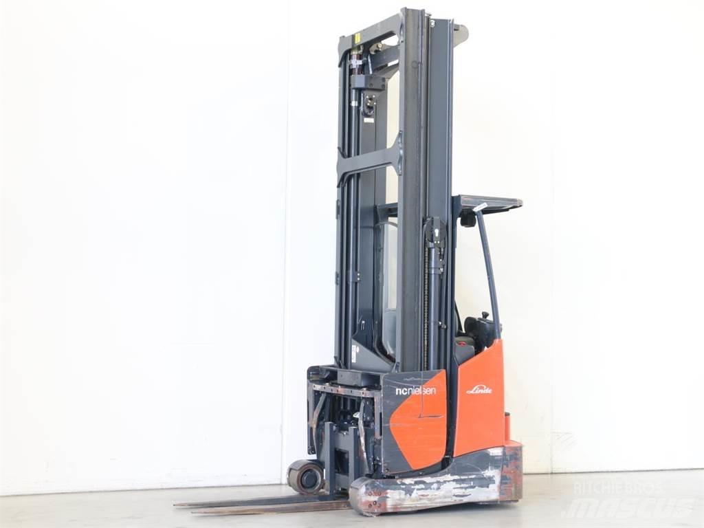 Linde R14X/116-03 Reach truck - depo içi istif araçları