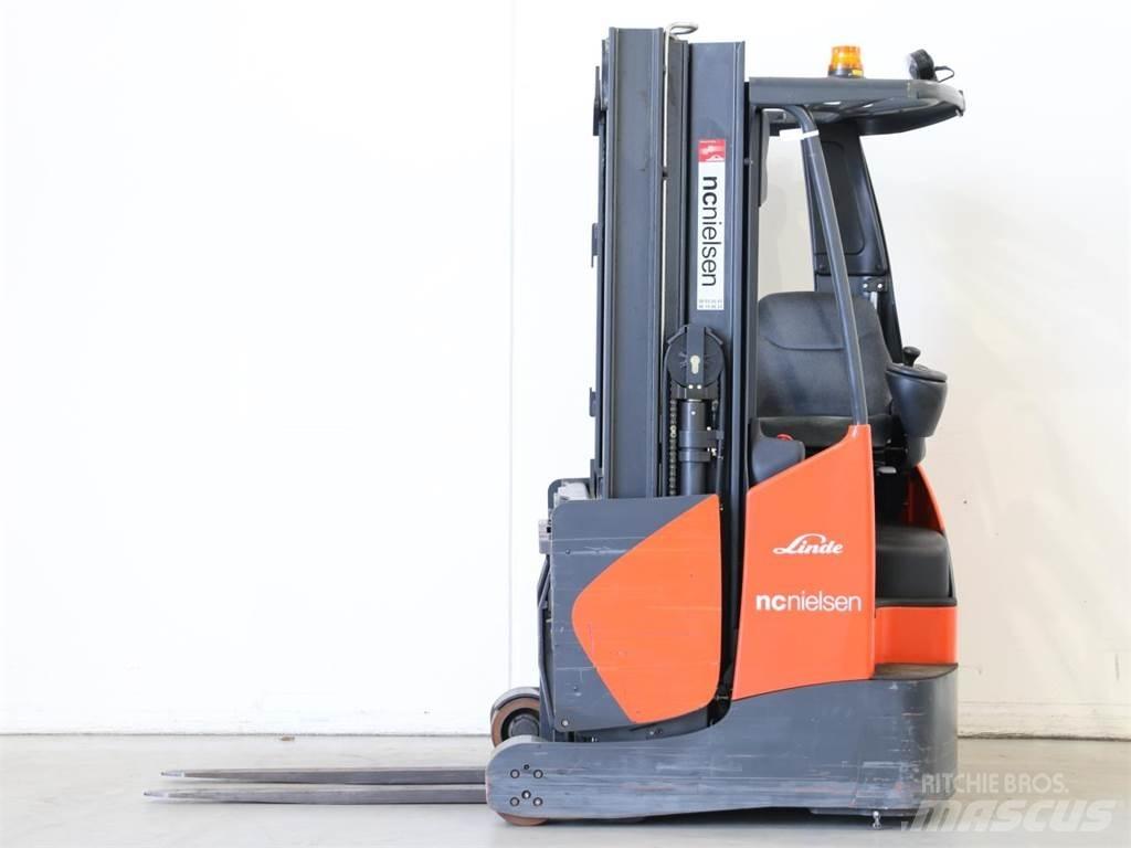 Linde R14X/116-03 Reach truck - depo içi istif araçları