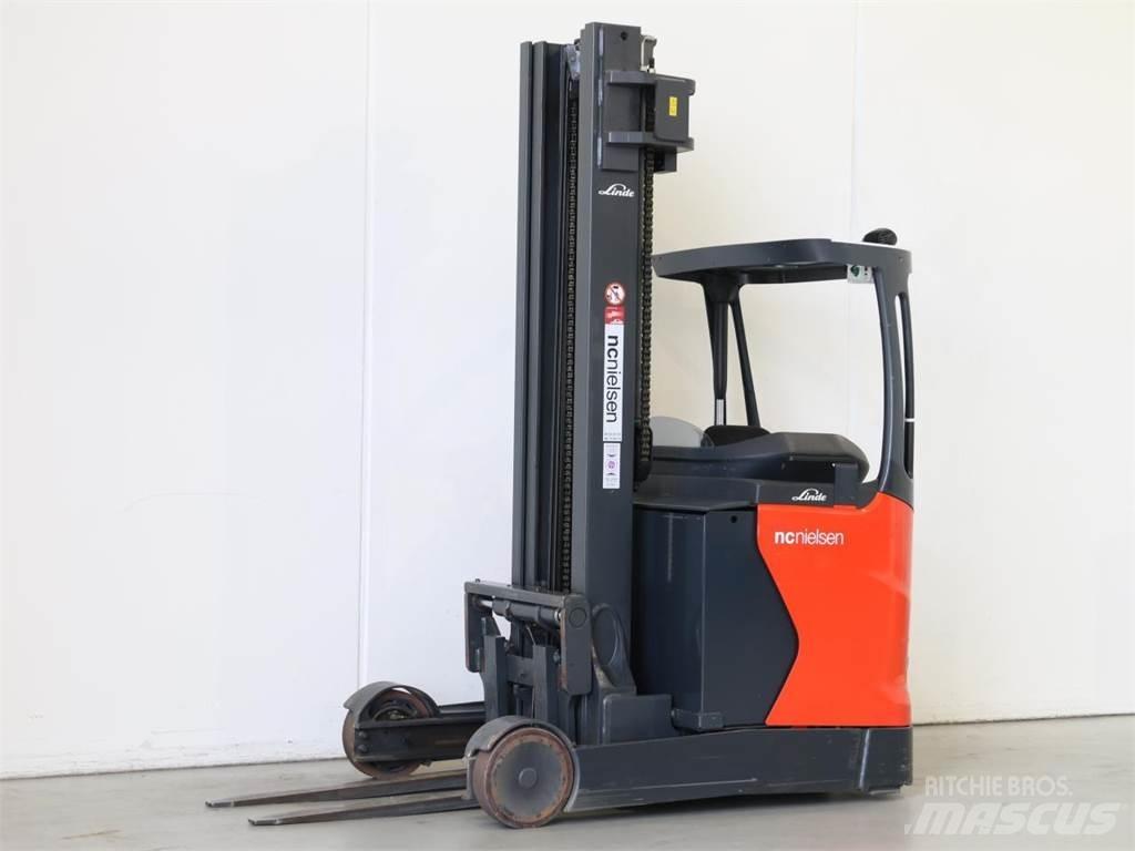 Linde R20/1120-01 Reach truck - depo içi istif araçları