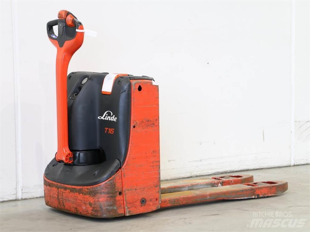 Linde T16/1152 Yaya kumandali istif makinasi