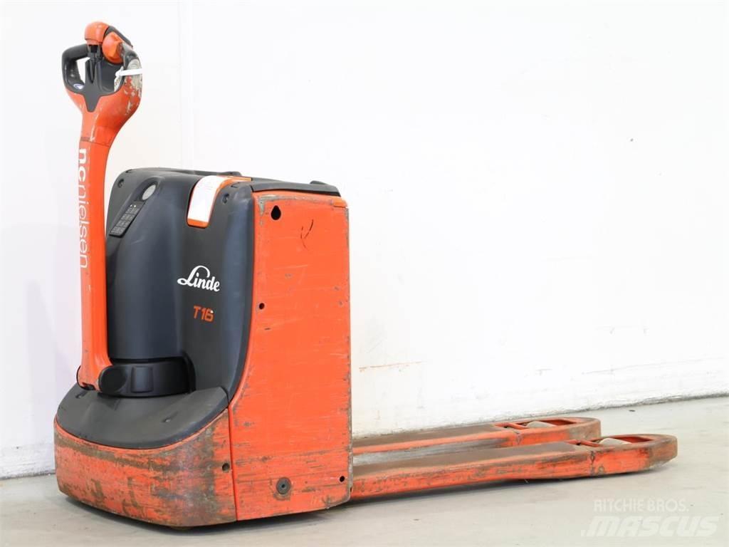 Linde T16/1152 Yaya kumandali istif makinasi