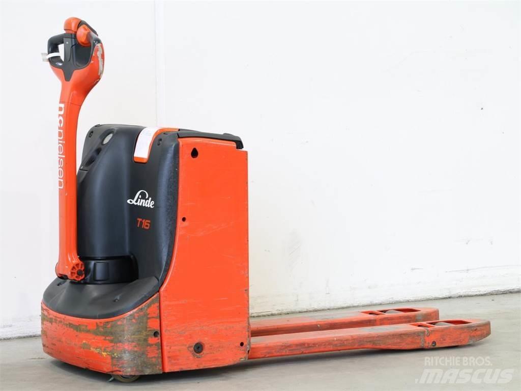 Linde T16/1152 Yaya kumandali istif makinasi