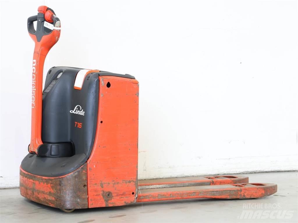 Linde T16/1152 Yaya kumandali istif makinasi