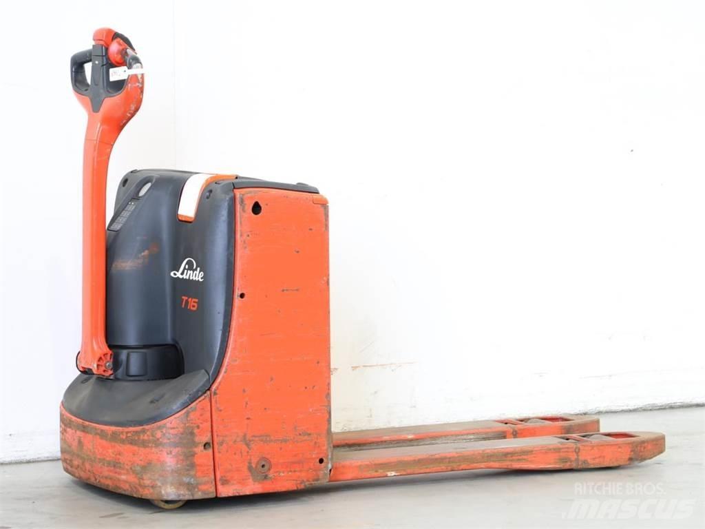 Linde T16/1152 Yaya kumandali istif makinasi
