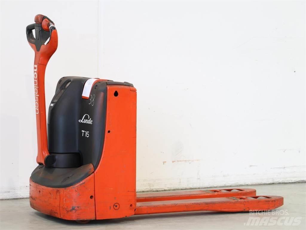 Linde T16/1152 Yaya kumandali istif makinasi