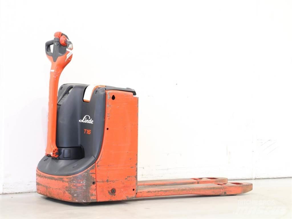 Linde T16/1152 Yaya kumandali istif makinasi
