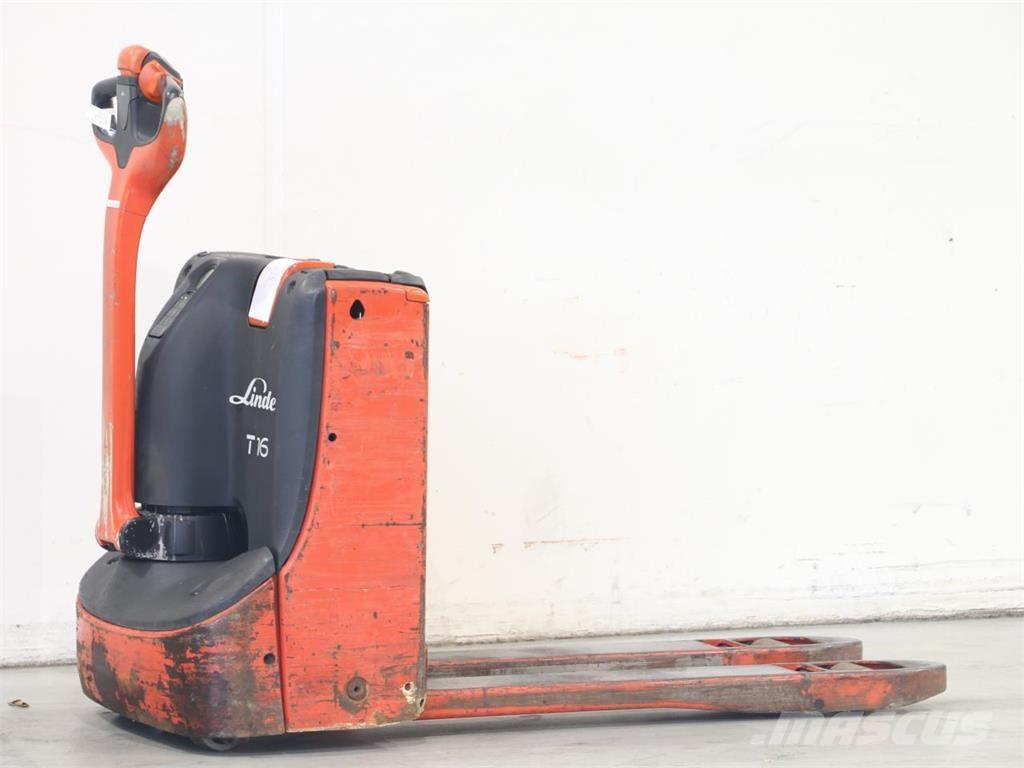 Linde T16/1152 Yaya kumandali istif makinasi