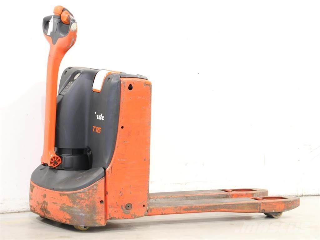 Linde T16/1152 Yaya kumandali istif makinasi