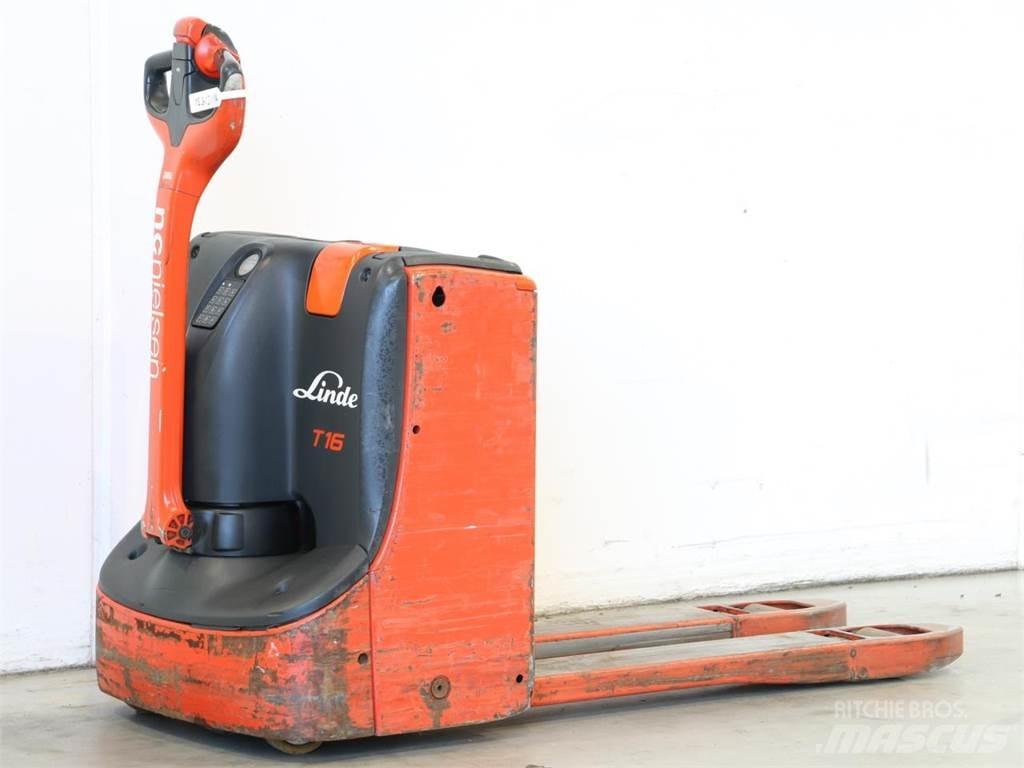 Linde T16/1152-00 Yaya kumandali istif makinasi