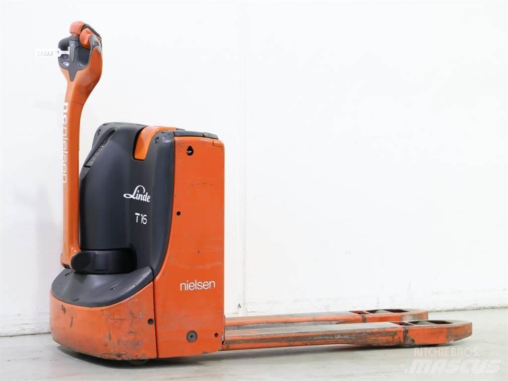 Linde T16/1152-00 Yaya kumandali istif makinasi
