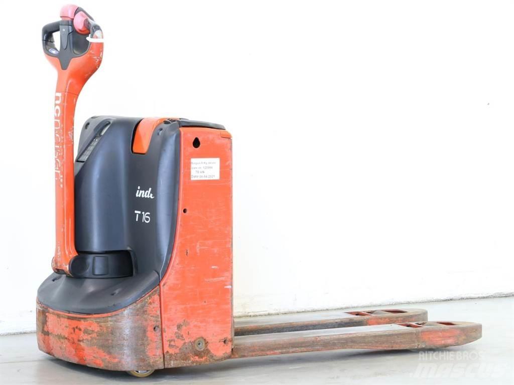 Linde T16/1152-00 Yaya kumandali istif makinasi
