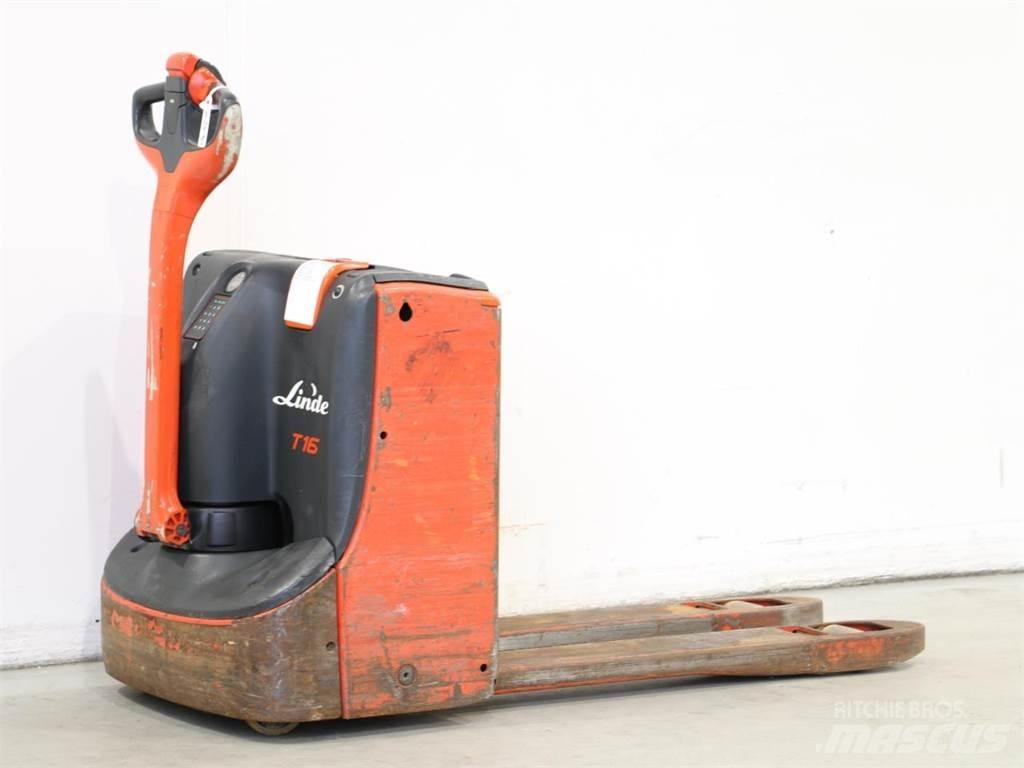 Linde T16/1152-00 Yaya kumandali istif makinasi