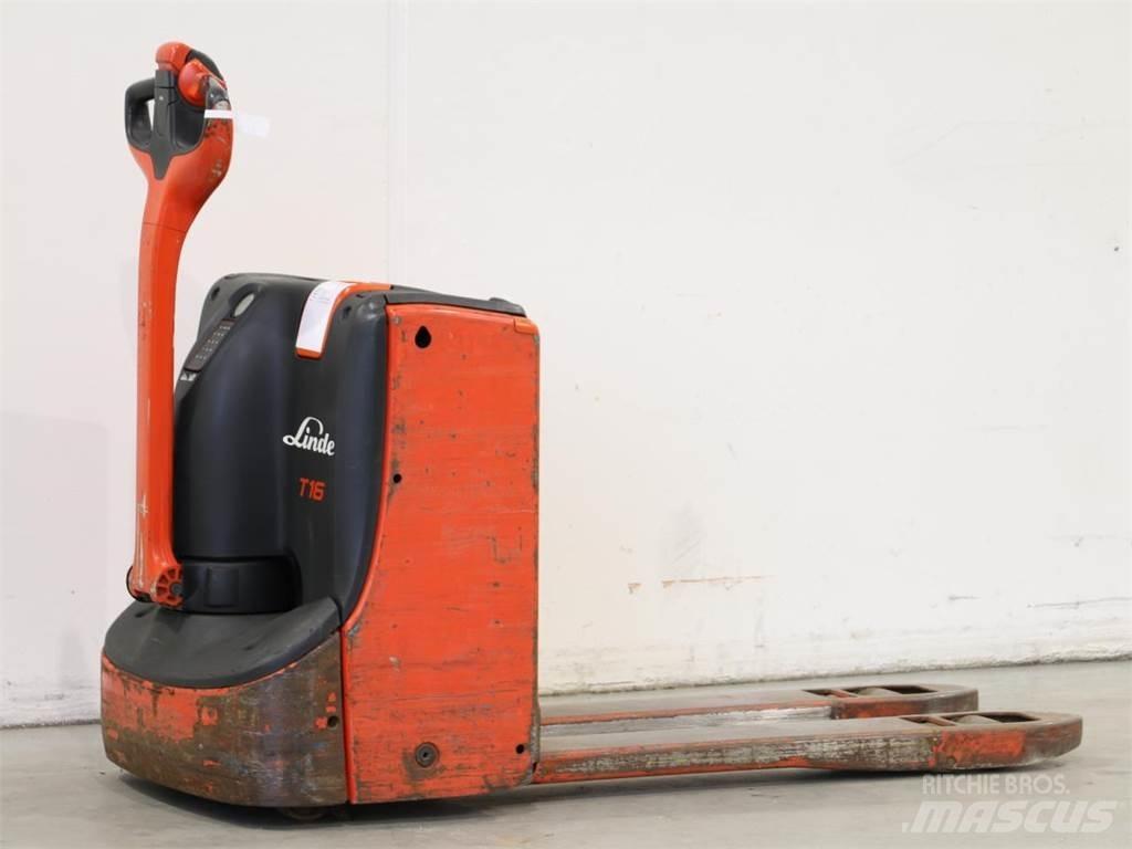 Linde T16/1152-00 Yaya kumandali istif makinasi