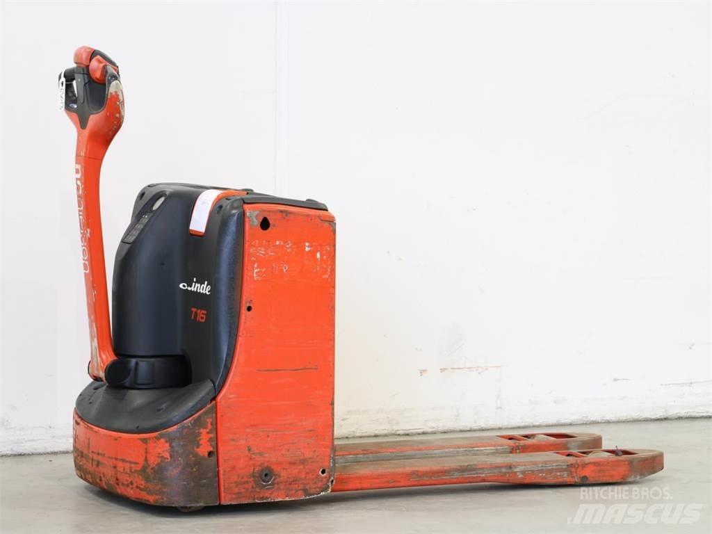 Linde T16/1152-00 Yaya kumandali istif makinasi