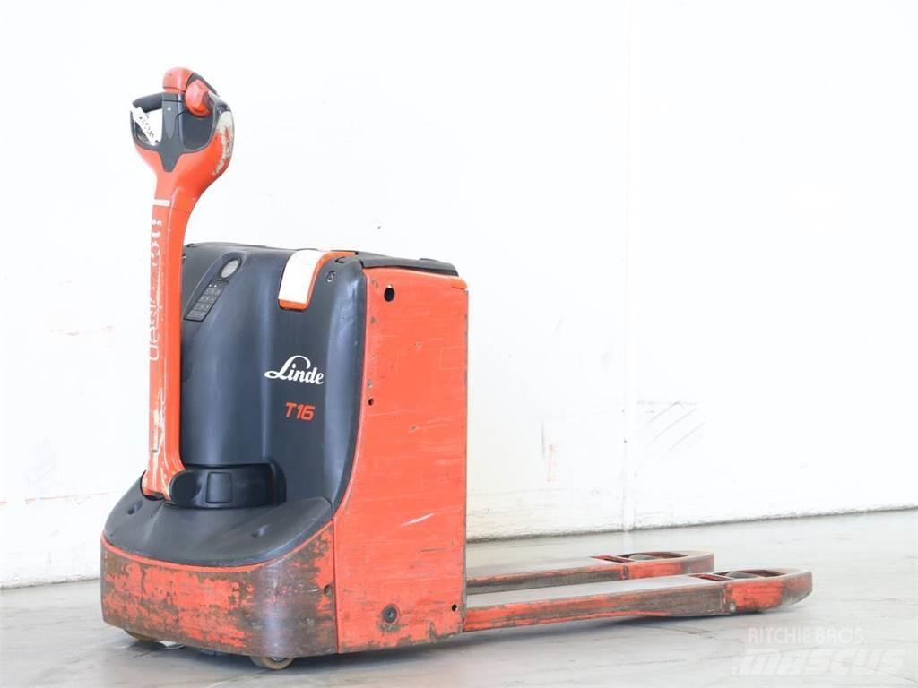 Linde T16/1152-00 Yaya kumandali istif makinasi