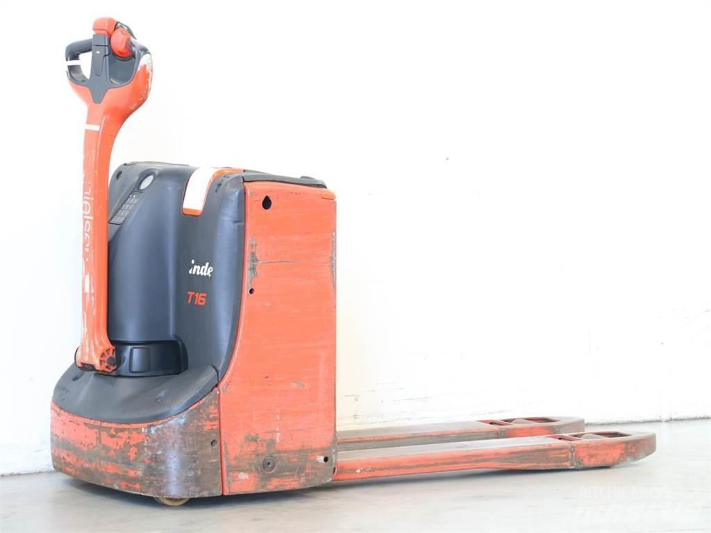 Linde T16/1152-00 Yaya kumandali istif makinasi