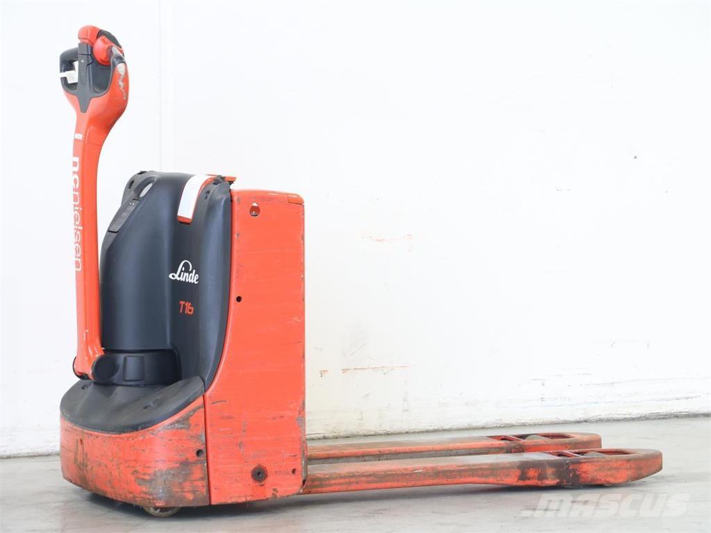 Linde T16/1152-02 Yaya kumandali istif makinasi
