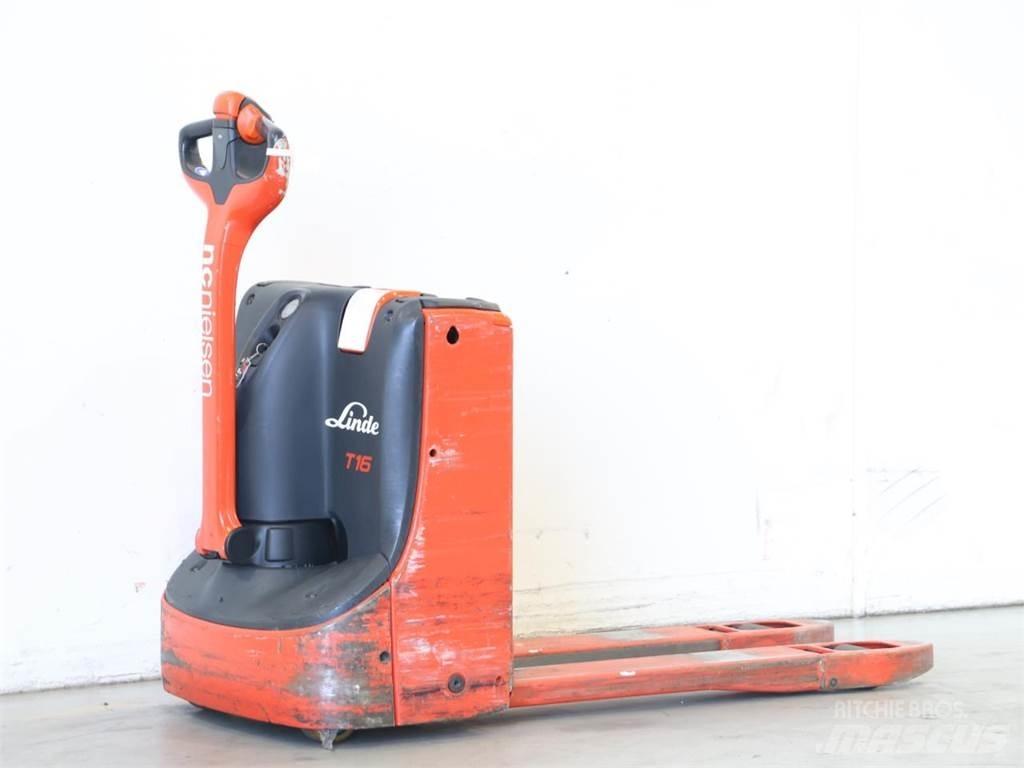Linde T16/1152-02 Yaya kumandali istif makinasi