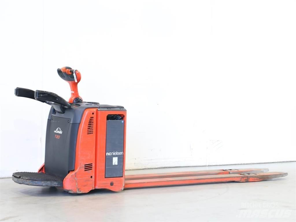 Linde T20AP/131 Yaya kumandali istif makinasi