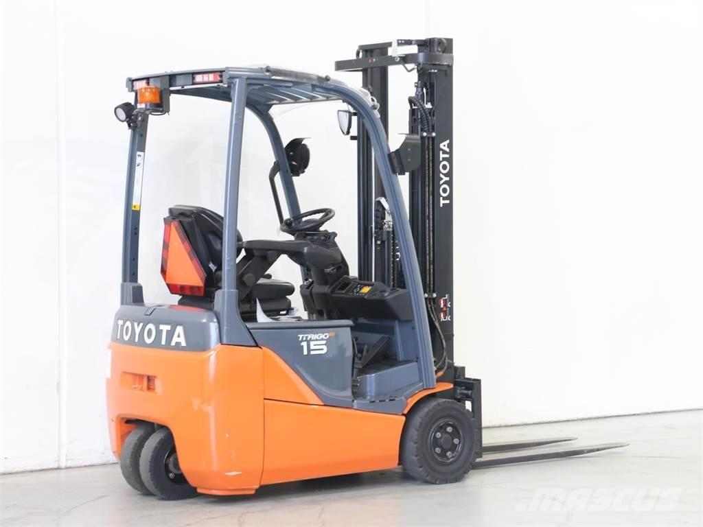 Toyota 8FBE15T Elektrikli forkliftler