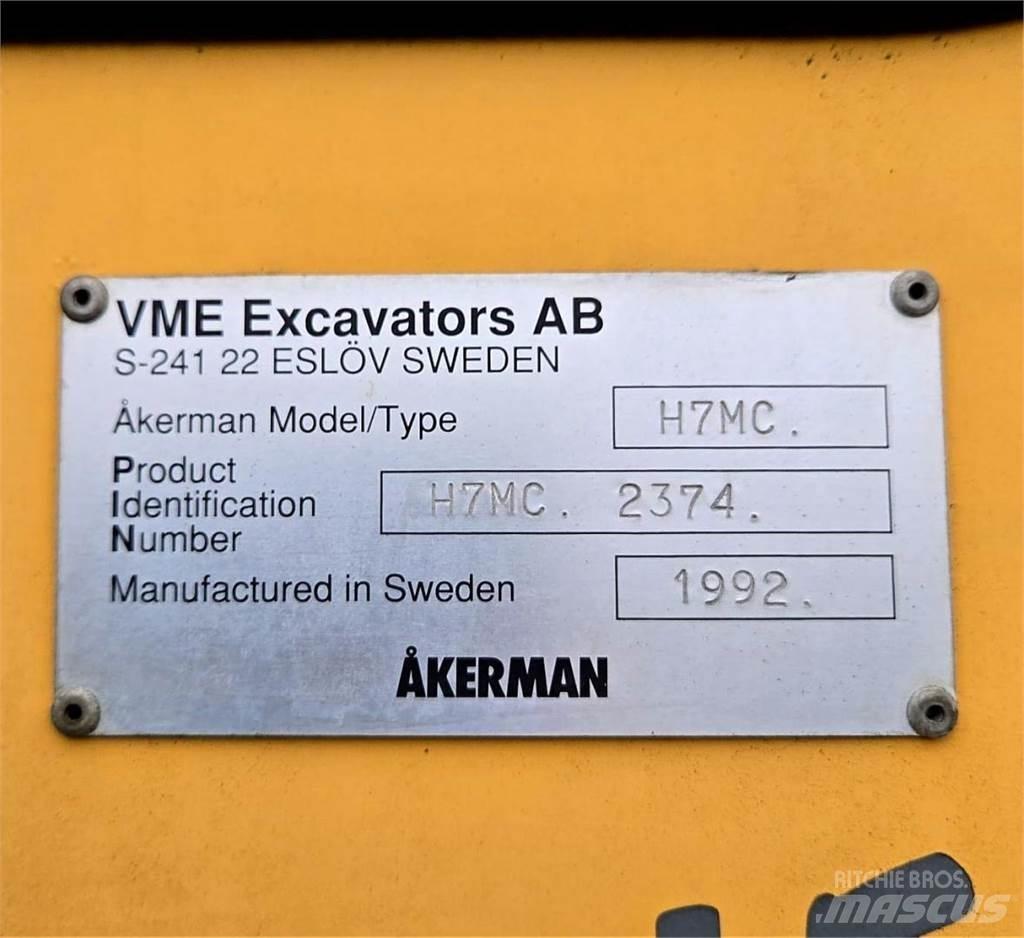Åkerman H7MCE Lastik tekerli ekskavatörler