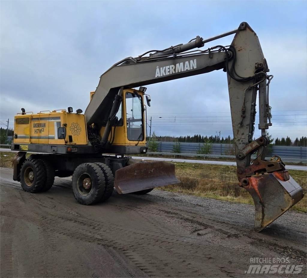 Åkerman H7MCE Lastik tekerli ekskavatörler