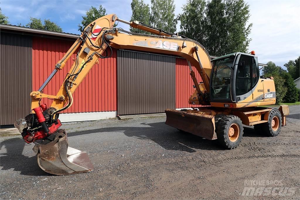 CASE WX145 Lastik tekerli ekskavatörler