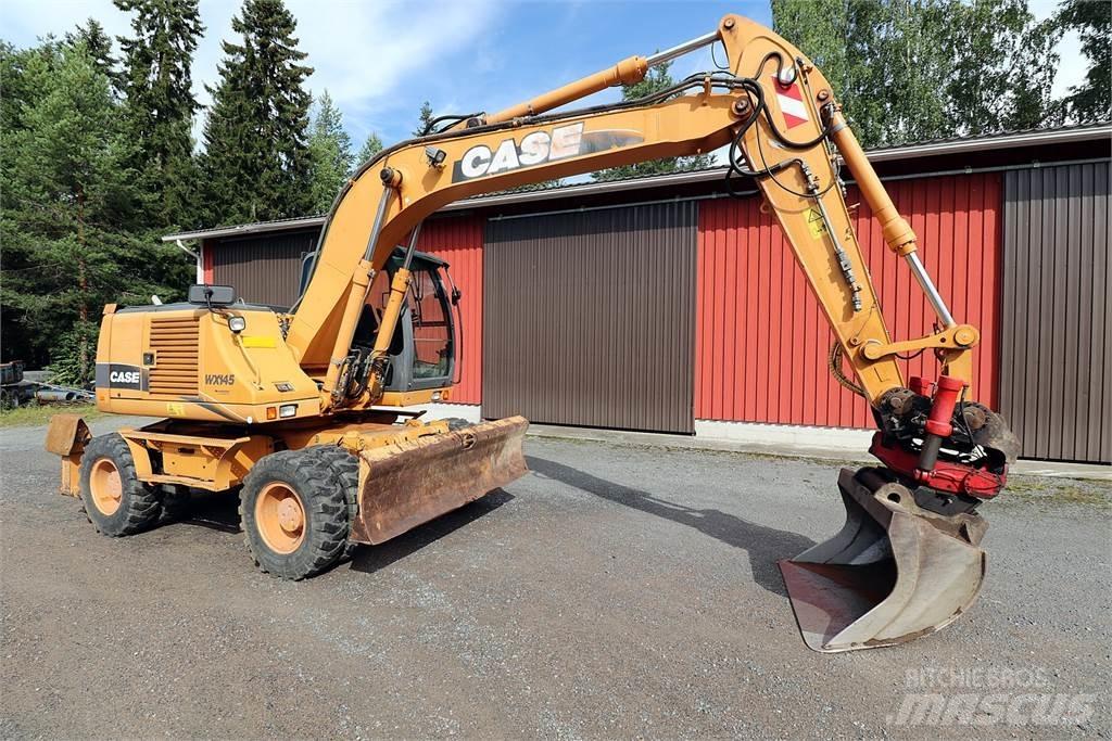 CASE WX145 Lastik tekerli ekskavatörler
