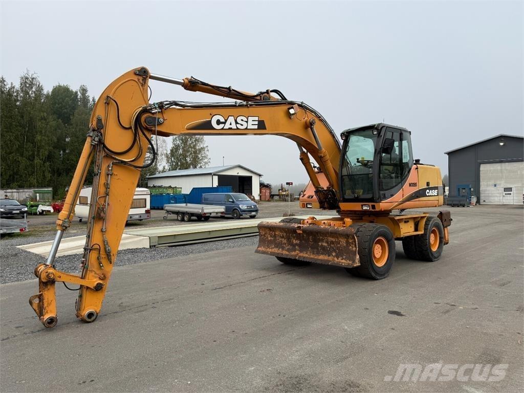 CASE WX185 Lastik tekerli ekskavatörler