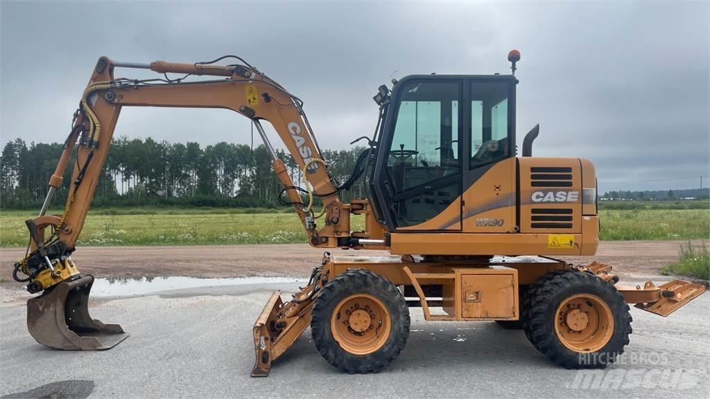 CASE WX90 Lastik tekerli ekskavatörler
