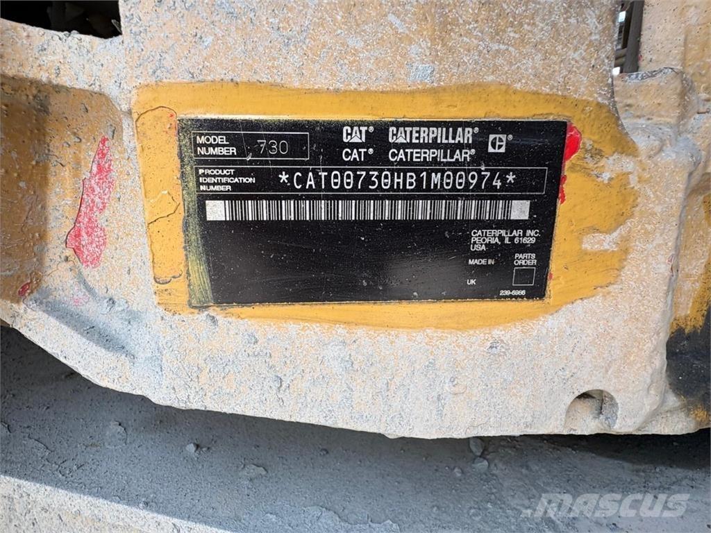 CAT 730 Belden kirma kaya kamyonu