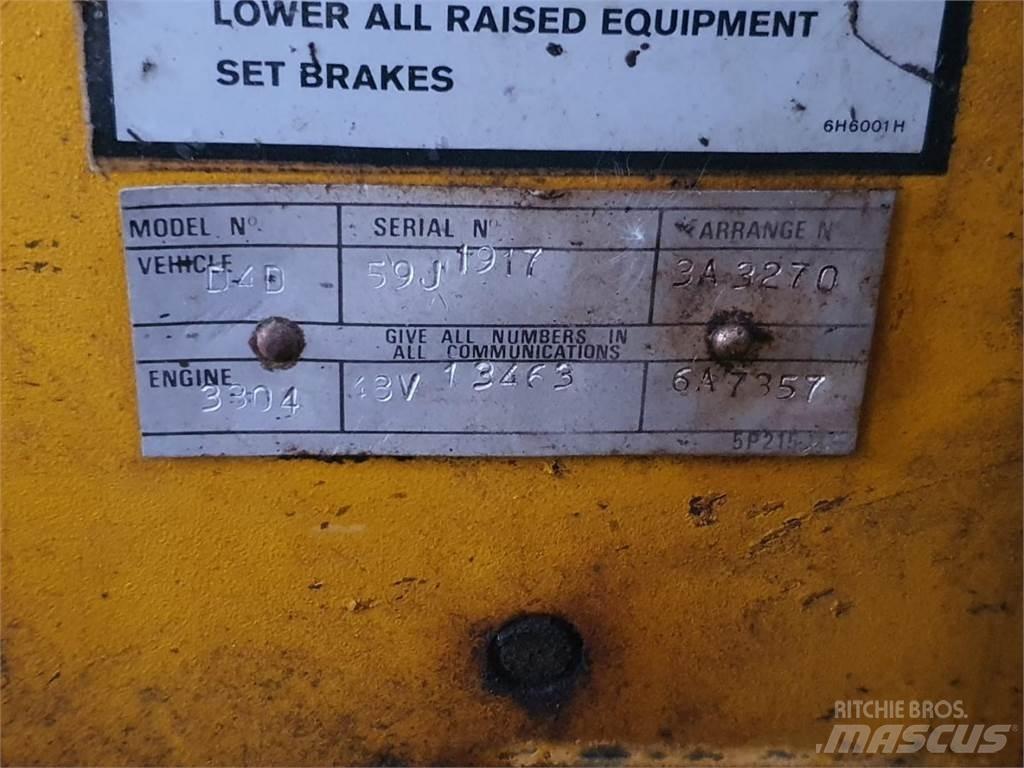CAT D4D Paletli dozerler