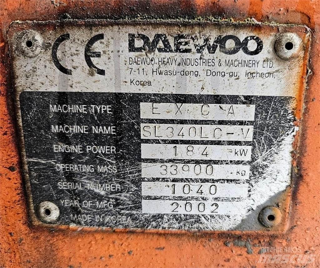 Daewoo SL340LC-V Paletli ekskavatörler