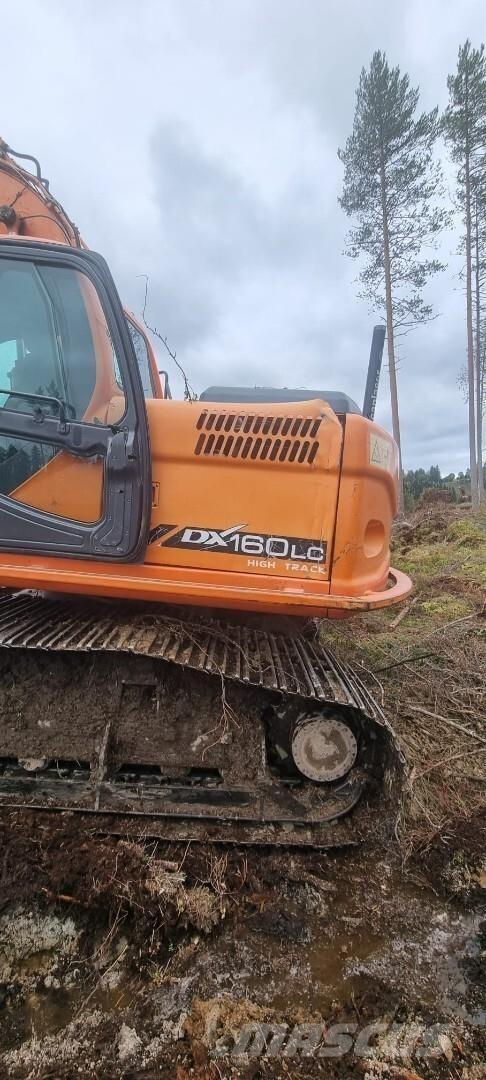 Doosan 160 LC Paletli ekskavatörler